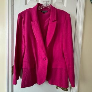 INC linen  Women's Pink Blazer